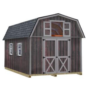 Best Barns Woodville 10 ft. x 16 ft. Wood Storage Shed Kit with Floor including 4x4 Runners woodville_1016df