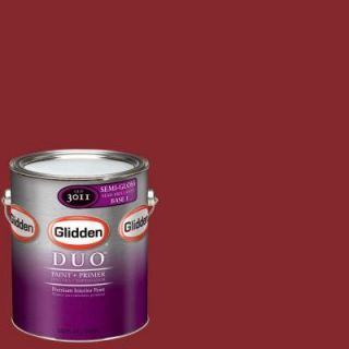 Glidden Team Colors 1 gal. #NFL 181A NFL San Francisco 49ers Red Semi Gloss Interior Paint and Primer NFL 181A SG 01