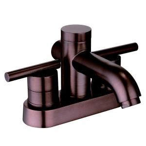 Yosemite Home Decor 4 in. Centerset 2 Handle Lavatory Faucet in Oil Rubbed Bronze YP2812 ORB