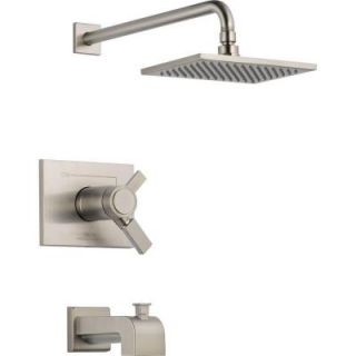 Delta Vero 1 Handle Thermostatic Tub/Shower Trim Kit Only in Stainless (Valve not included) T17T453 SS