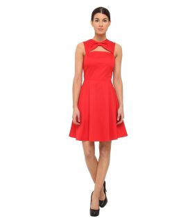 LOVE Moschino Bow Red Dress Womens Dress (Red)