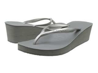 Havaianas High Fashion Flip Flops Womens Shoes (Gray)