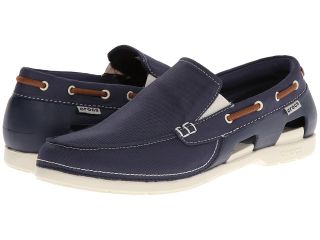 Crocs Beach Line Boat Slip Mens Shoes (Bone)