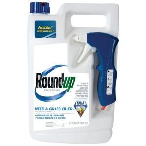 Roundup 1 gal. Ready to Use Plus Weed and Grass Killer 5003210