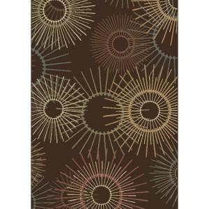 Shaw Living Stardust Brown 7 ft. 10 in. x 10 ft. 10 in. Area Rug 3VC6021700