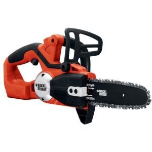 BLACK & DECKER 8 in. 20 Volt Max Lithium ion Cordless Electric Chainsaw LCS120B