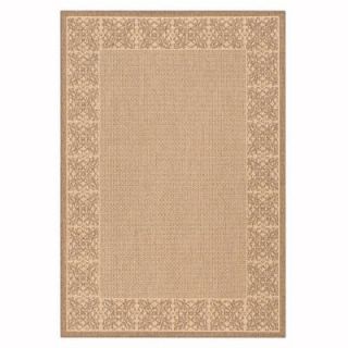 Home Decorators Collection Summer Chimes Natural and Cocoa 7 ft. 6 in. x 10 ft. 9 in. Area Rug 0194440950