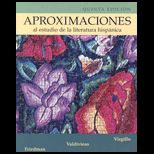 Aproximaciones Al Estudio De La Literature Hispanica