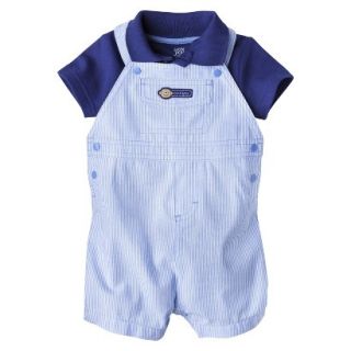 Just One YouMade by Carters Boys Shortall and Bodysuit Set   Navy/White 24 M