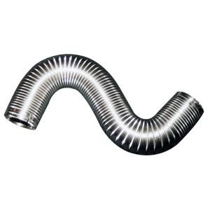 Speedi Products 4 in. x 96 in. Heavy Duty UL 2158A Flexible Round Aluminum Transition Pipe EX MTF 496
