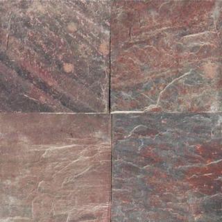 MS International Copper Fire 12 in. x 12 in. Honed Quartzite Floor and Wall Tile (10 sq. ft. / case) SCOP1212HG