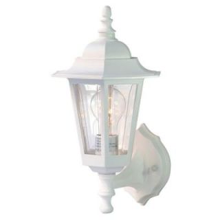 Acclaim Lighting Tidewater Collection Wall Mount 1 Light Outdoor Textured White Light Fixture 31TW