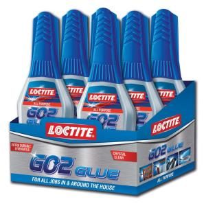 Loctite 3.5 fl. oz. GO2 Glue (6 Pack) 1624412