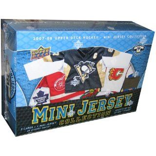 2007/08 Upper Deck Mini Jersey Hobby Hockey Box : Sports Related Trading Cards : Sports Collectibles
