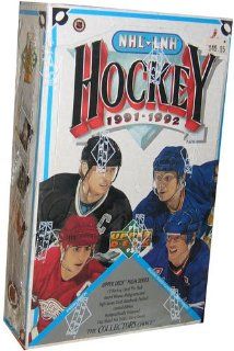 1991 92 Upper Deck NHL Hockey Trading Cards Box: English HIGH Number Series (36 Packs) at 's Sports Collectibles Store