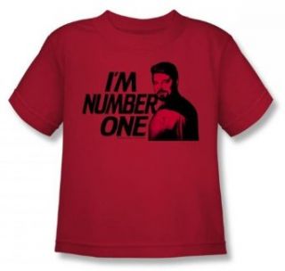 Star Trek   St Next Gen / I'M Number One Juvy T Shirt In Red Clothing