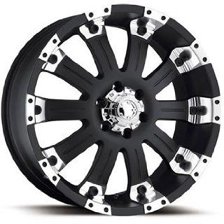 Ultra Mammouth 18x9 Black Wheel / Rim 6x5.5 with a 10mm Offset and a 108.00 Hub Bore. Partnumber 228 8983B: Automotive