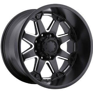 Ultra Bolt 18 Satin Black Wheel / Rim 5x150 with a 25mm Offset and a 110.3 Hub Bore. Partnumber 198 8950BM Automotive