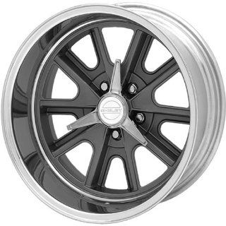 American Racing Vintage Cobra 17x8 Gray Wheel / Rim 5x4.5 with a  12mm Offset and a 72.60 Hub Bore. Partnumber VN427786540: Automotive