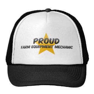 Proud Farm Equipment Mechanic Trucker Hats