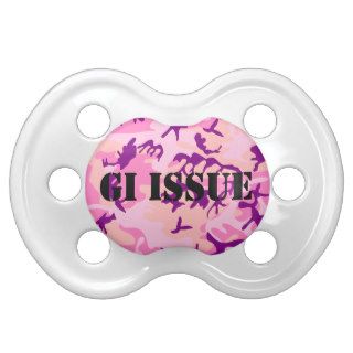 Military Pink Camo Baby Girl's Pacifier