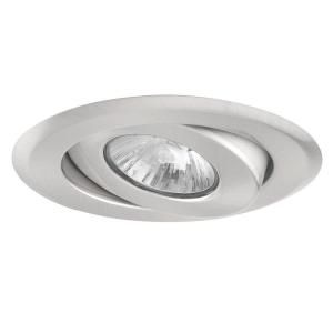 Globe Electric 4 in. Recessed Brushed Nickel Light Fixture DISCONTINUED 90012