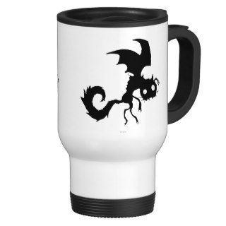 Vampire Cat Silhouette Mug