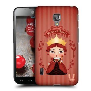 Head Case Designs Queen of Hearts Alice in Wonderland Hard Back Case Cover for LG Optimus L7 II Dual P715: Cell Phones & Accessories