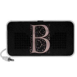 Fancy Letter B 1 Mini Speakers