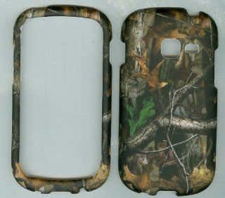 Samsung Galaxy Discover S730g / Galaxy Centura S738c S730m S740 (Cricket Straighttalk/net 10/tracfone) Prepaid Android Smartphone Design Snap on Faceplate Hard Case Protector Cover Camoflouge Advantage Tree: Cell Phones & Accessories