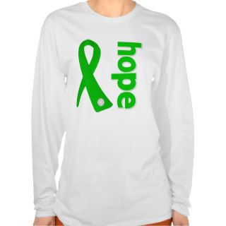 Traumatic Brain Injury Hope Ribbon Tshirts