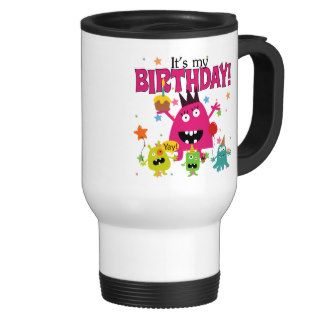 Kids Cute Monster Birthday Coffee Mug