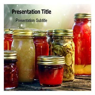 Food Preservation PowerPoint Template   Food Preservation PowerPoint (PPT) Templates: Software