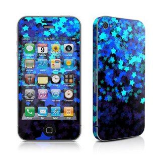 Stardust Winter Design Protective Decal Skin Sticker (High Gloss Coating) for Apple iPhone 4 / 4S 16GB 32GB 64GB: Cell Phones & Accessories