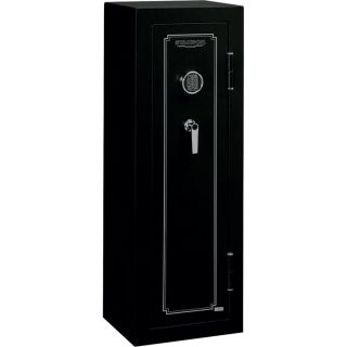 Stack On 14 Gun Safe with Electronic Lock   Black, Model FS 14 MB E