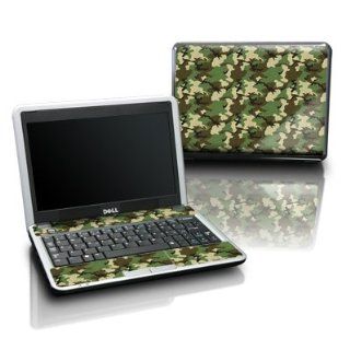 Woodland Camo Design Protective Skin Decal Sticker for DELL Mini 9 Laptop Computer: Electronics