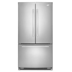 Whirlpool Gold 24.8 cu. ft. French Door Refrigerator in Monochromatic Stainless Steel GX5FHTXVY