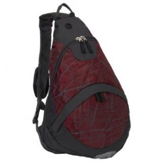 Everest Luggage Deluxe Sling Bag, Black, Black, One Size Clothing