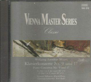 Vienna Master Series   Wolfgang Amadeus Mozart   Piano Concertos No. 9 and 17 (Klavierkonzerte Nr. 9 Und 17) (UK Import): Musik