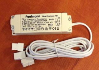 Paulmann Halogen N60 N 60 Trafo 60W 123x38x20 mm Transformator elektronisch Neu: Beleuchtung