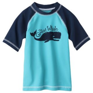 Circo Infant Toddler Boys Whale Rashguard   Blue 18 M