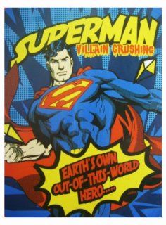Superman Decke   153cm x 203cm Superman Überwurf Decke   DC: Baby