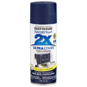Rust Oleum Painters Touch 2X 12 oz. Satin Midnight Blue General Purpose Spray Paint (6 Pack) 249854