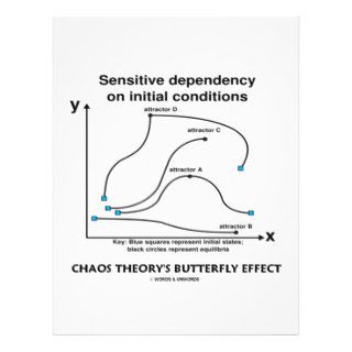 Chaos Theory's Butterfly Effect Custom Flyer