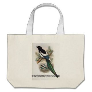 Gould   White Winged Magpie Bookstore Promo Bag