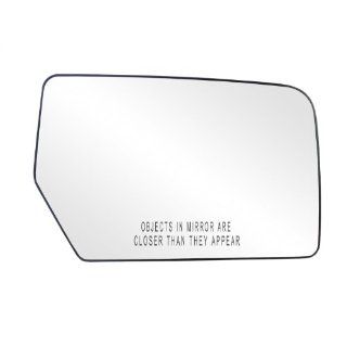 Fit System 80211 Ford Expedition Right Side Power Replacement Mirror Glass with Backing Plate: Automotive