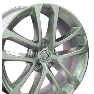 Factory Original Altima 62521 OEM Wheels Fits Nissan  Silver 18x7.5 Set of 4 Blemished: Automotive