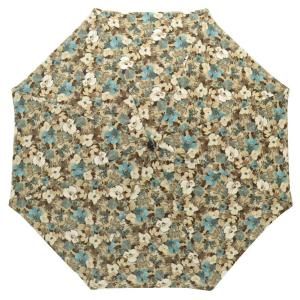 Plantation Patterns 7 1/2 ft. Patio Umbrella in Riviera Floral 9714 01220300