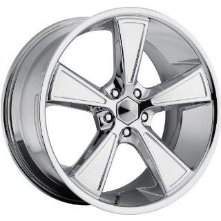 Ultra Hustler 17 Chrome Wheel / Rim 5x4.5 with a 35mm Offset and a 73 Hub Bore. Partnumber 431 7866C+35: Automotive