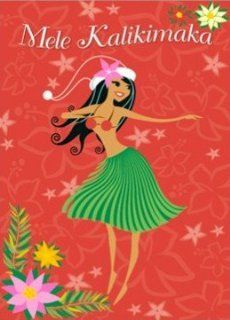 Hawaii Christmas Cards Hula Wahine Mele: Electronics